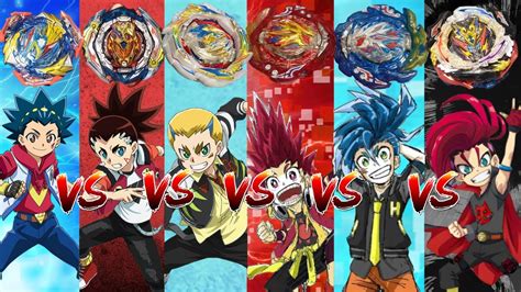 WHO IS THE STRONGEST BEYBLADE BURST PROTAGONIST!? - YouTube