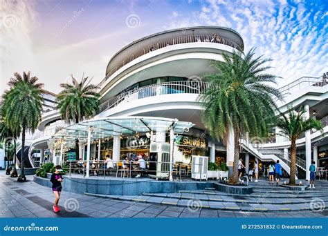 VivoCity Shopping Mall Near Sentosa Island, Singapore. Editorial ...