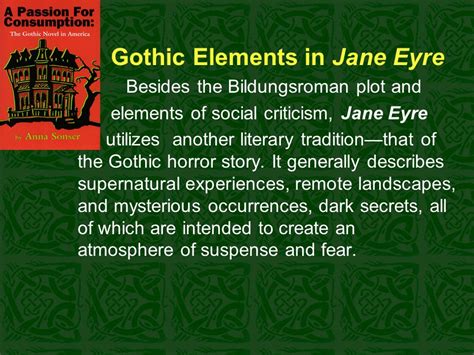 🔎 Gothic Elements in Jane Eyre - 1449 words