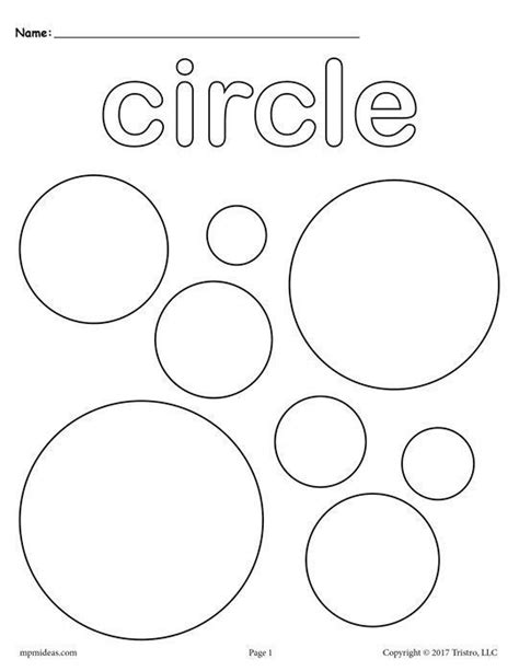 12 FREE Shapes Coloring Pages - Circles, Squares, Triangles & More ...