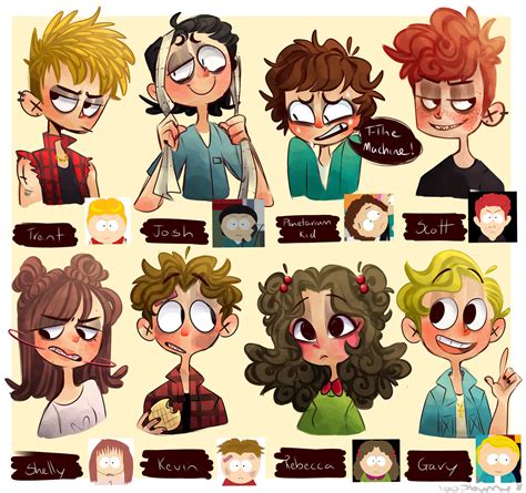 Minor Characters - South Park Fan Art (43036327) - Fanpop