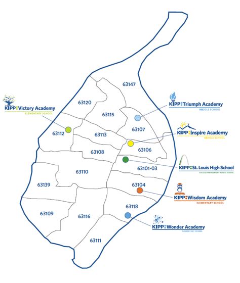 Bus Zones - Enroll - Educational Support - KIPP St. Louis