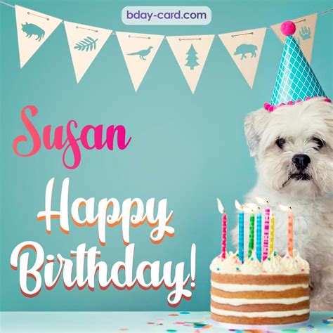 Birthday images for Susan 💐 — Free happy bday pictures and photos | BDay-card.com