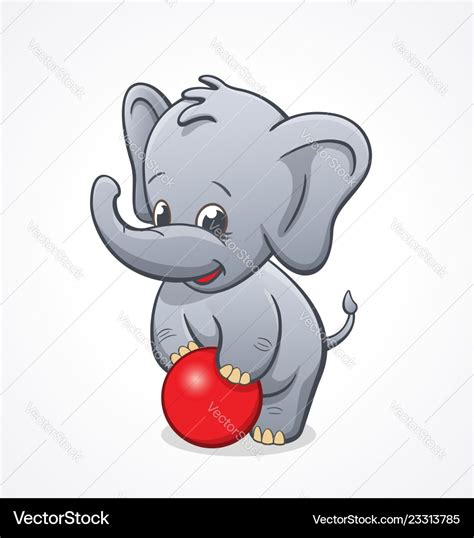 Baby Elephant Playing