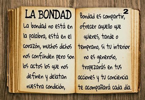 〽️La Bondad... Quotes, Words