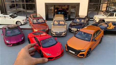 Mini Luxury Diecast Model Cars Collection with Luxury Dealership | Miniature Automobiles - YouTube