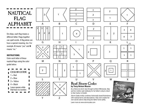 Nautical Flags Coloring Sheet | Nautical flag alphabet, Flag alphabet ...