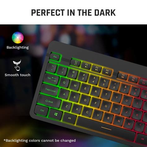 KLIM Light V2 Wireless Membrane Keyboard | Silent & Backlit – KLIM Technologies