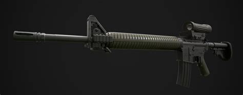 ArtStation - C7A2 Rifle