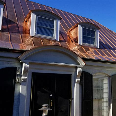 Metal Roofing Installations - Copper / Zinc - The Century Slate Co. - NC