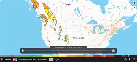 OpenSnow Launches Avalanche Forecast Map | Unofficial Networks