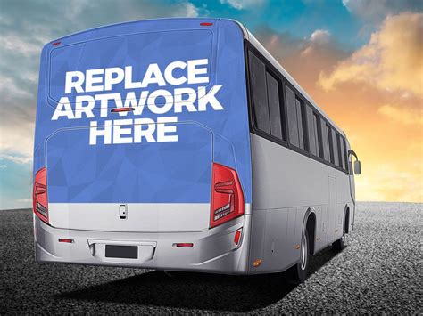 Free 2027+ Bus Branding Mockup Free Yellowimages Mockups