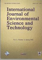 International Journal of Environmental Science and Technology | EVISA's Journals Database