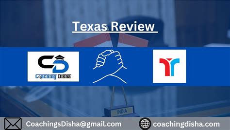 Texas Review: Course, Fee Structure, Reviews, Contact Details