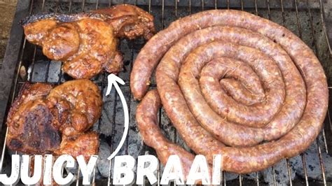 How to Braai Meat | JUICY BRAAI PORK CHOPS | How to Marinade Pork Chops | Wanna Cook - YouTube