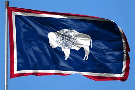 Wyoming State Flag - WorldAtlas.com