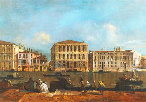 Francesco Guardi, «Venice: The Grand Canal with Palazzo Pesaro» — Holst, Art Reproduction Shop ...