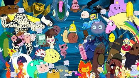 Adventure Time Characters - Wallpaper, High Definition, High Quality ...