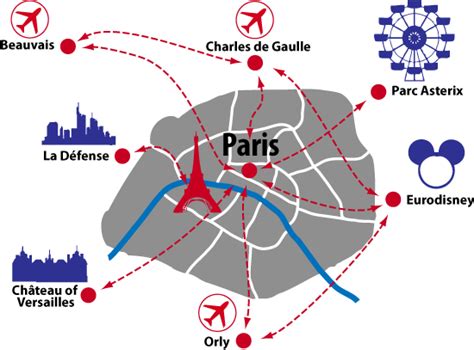 Airports In Paris France Map - Map Of Western Hemisphere