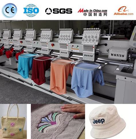 8 Heads Computerized Cap and T-Shirt Embroidery Machine with 9 Needles Best Prices - China 8 ...