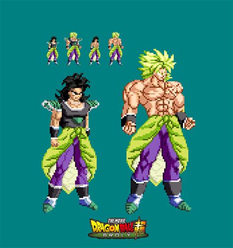 New Broly Movie 2018 Sprite by joeflizz on DeviantArt