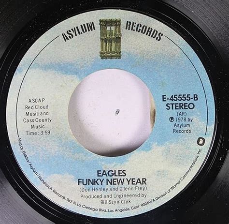 Eagles 45 RPM Funky New Year / Please Come Home For Christmas: Amazon ...