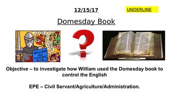 Domesday Book | Teaching Resources