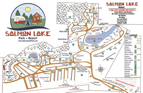 Park Map – Salmon Lake Park Resort