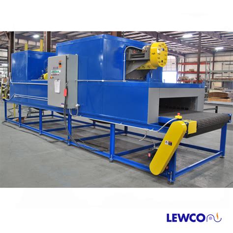 Mesh Belt Conveyor Oven with standard 12″ high load zone | LEWCO, Inc. Industrial Oven Manufacturer