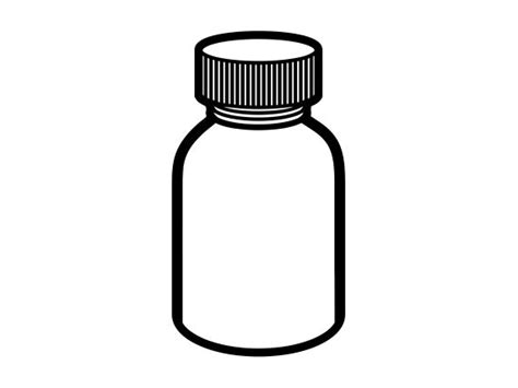 Medicine Bottle SVG 4 Pills Bottle Svg Medication Bottle - Etsy