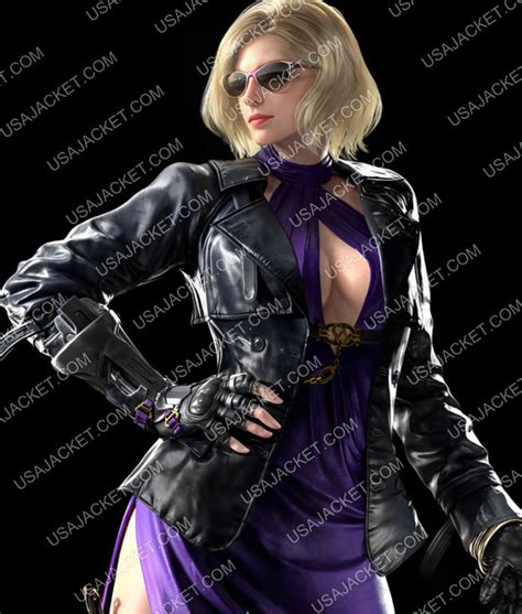 Tekken 8 Nina Williams Jacket | Women Fashion Leather Cosplay Jacket