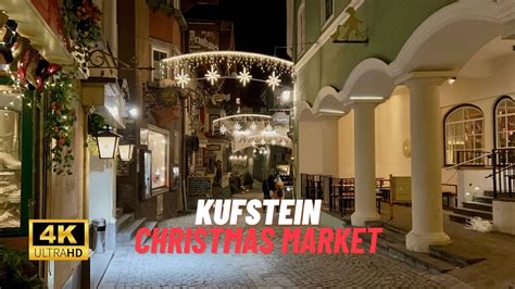 Kufstein, Austria 🇦🇹 Christmas Market & Night Walk around Town - 4K - YouTube