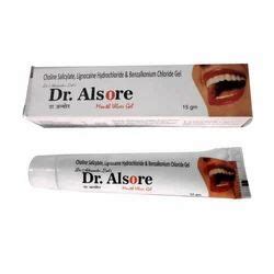 Mouth Ulcer Gel - gel for mouth ulcer Suppliers, Traders & Manufacturers