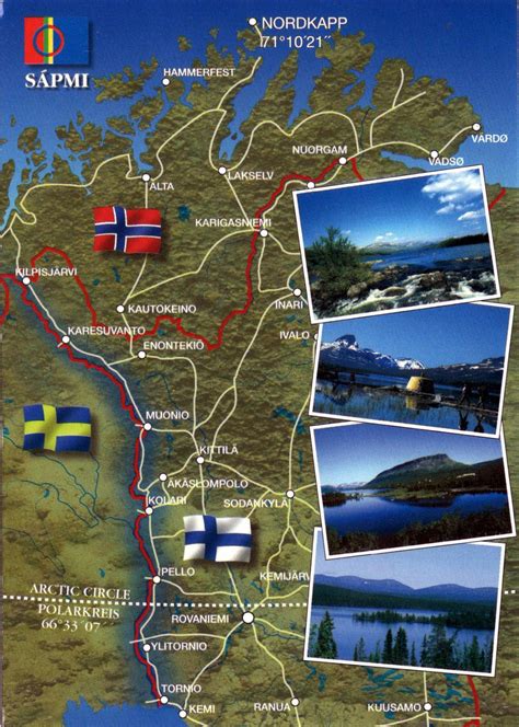 WORLD, COME TO MY HOME!: 2088 FINLAND (Lapland) - Map of Lapland