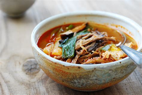 Yukgaejang (Spicy Beef Soup with Vegetables) - Korean Bapsang