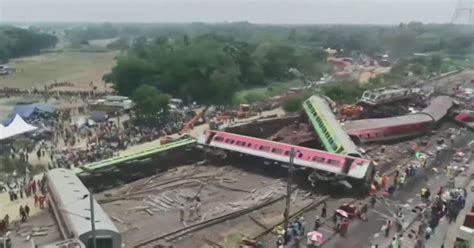 Nearly 300 dead in India's deadliest train crash in decades, officials say