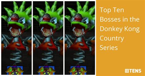 Top Ten Bosses in the Donkey Kong Country Series - TheTopTens