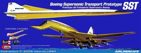 Revell Boeing 2707 SST #1410 – Airlinercafe