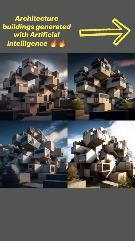 Architecture buildings generated with Artificial intelligence 🔥🔥 | Architecture design| Ai ...