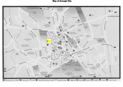 Map of Armagh City Map of Armagh City - The Centre for Cross ...