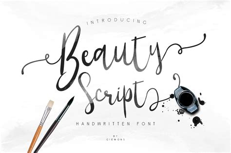 Beauty Script (34947) | Script | Font Bundles