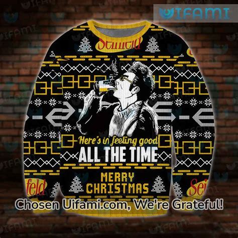 Christmas Sweater Seinfeld Exciting Seinfeld Gifts For Dad - Personalized Gifts: Family, Sports ...