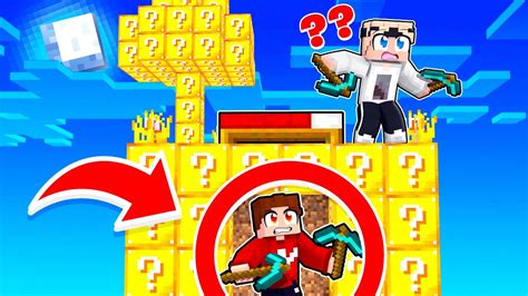 MINECRAFT LUCKY BLOCK BEDWARS BATTLE - YouTube