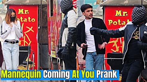 Mannequin Coming at You Prank | BEST REACTIONS | LahoriFied - YouTube