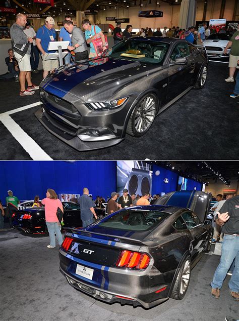 SpeedKore Creates World's First Carbon Fiber 2017 Ford Mustang Fastback GT with 825-Horsepower ...