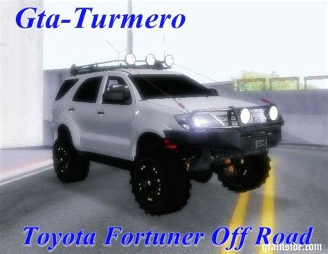 GTA San Andreas Toyota Fortuner 2013 Off Road Mod - GTAinside.com