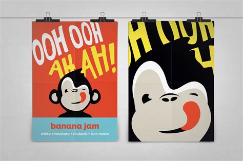 OOH OOH AH AH! Banana Jams | Behance