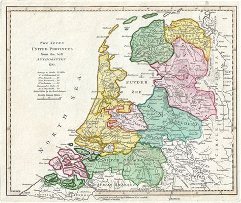 The Seven United Provinces from the best Authorities 1793.: Geographicus Rare Antique Maps