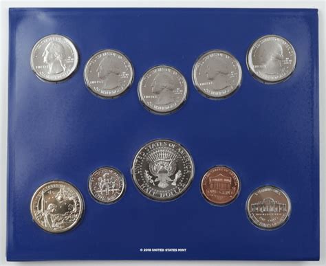 2019 United States Mint Uncirculated Philadelphia Coin Set | Pristine ...