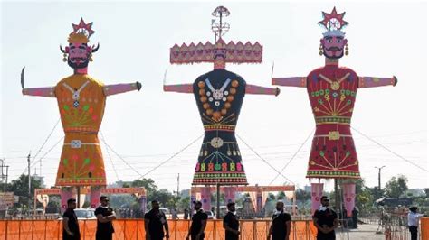 Dussehra 2021: A look at the preparations for Ravan Dahan